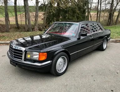 1986 Mercedes-Benz 500 SEL HERMES and Lorinser