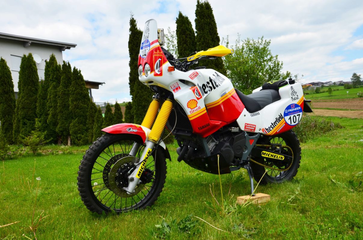 Yamaha Super Ténéré XTZ750 Rally Raid réplica 1989