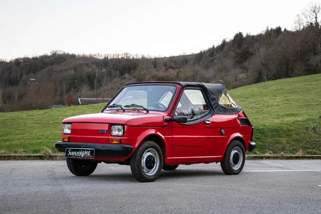 Fiat 126 cabriolet "Pop" 1982