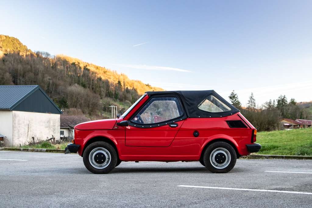 Fiat 126 cabriolet "Pop" 1982
