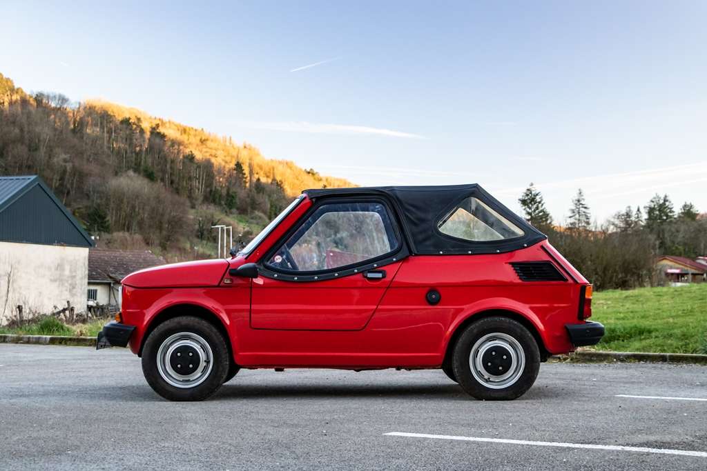 Fiat 126 cabriolet "Pop" 1982