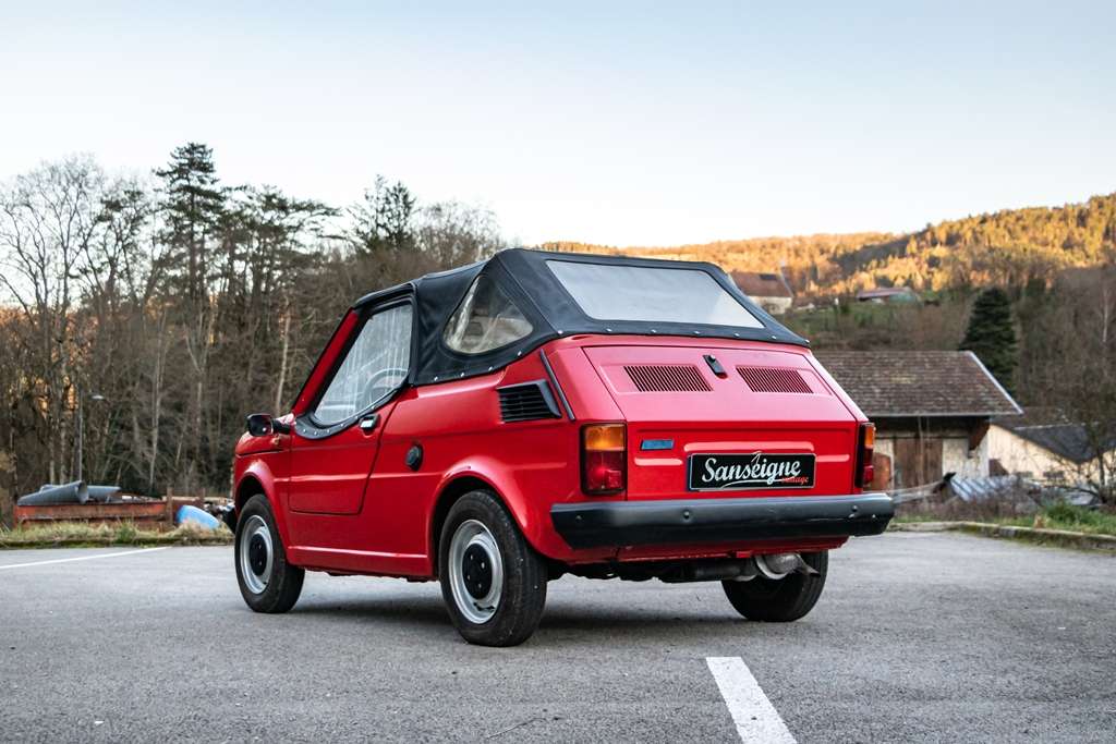 Fiat 126 cabriolet "Pop" 1982