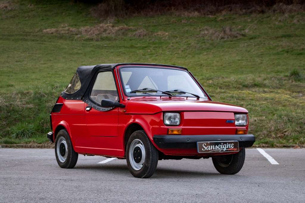 Fiat 126 cabriolet "Pop" 1982