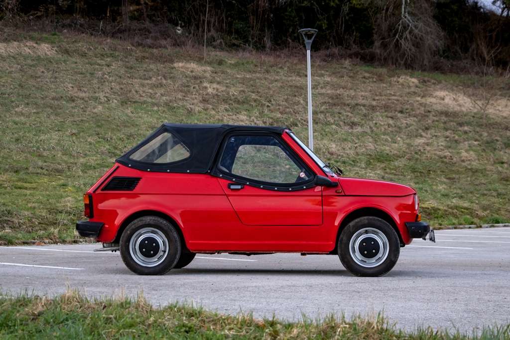 Fiat 126 cabriolet "Pop" 1982