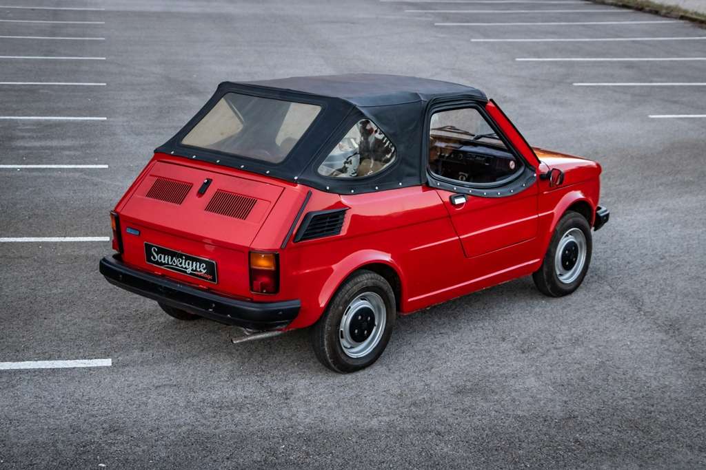 Fiat 126 cabriolet "Pop" 1982