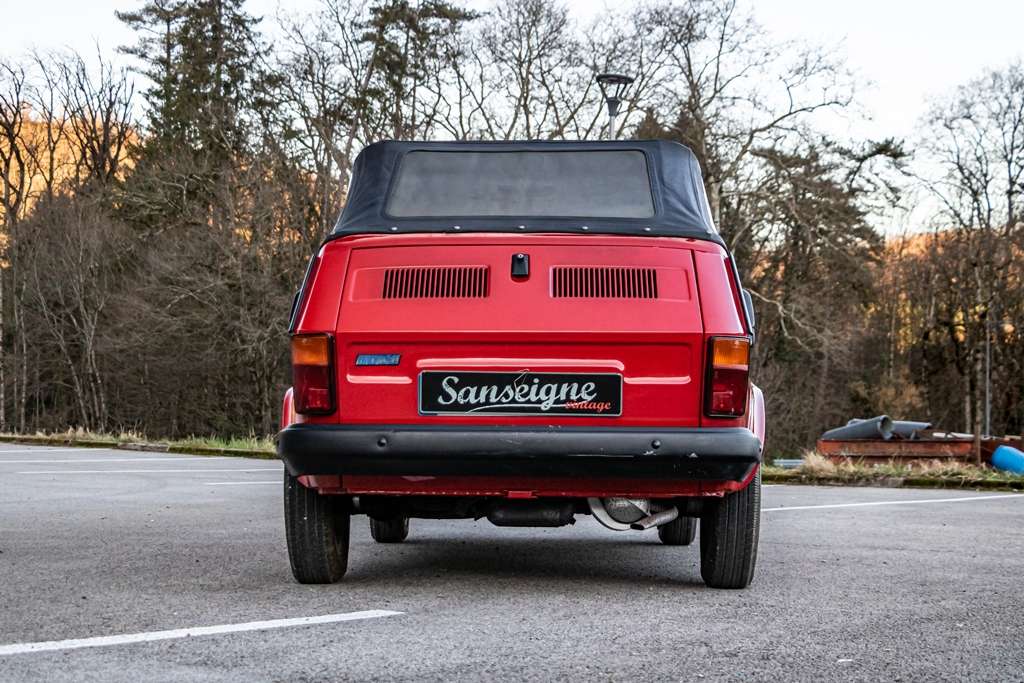 Fiat 126 cabriolet "Pop" 1982