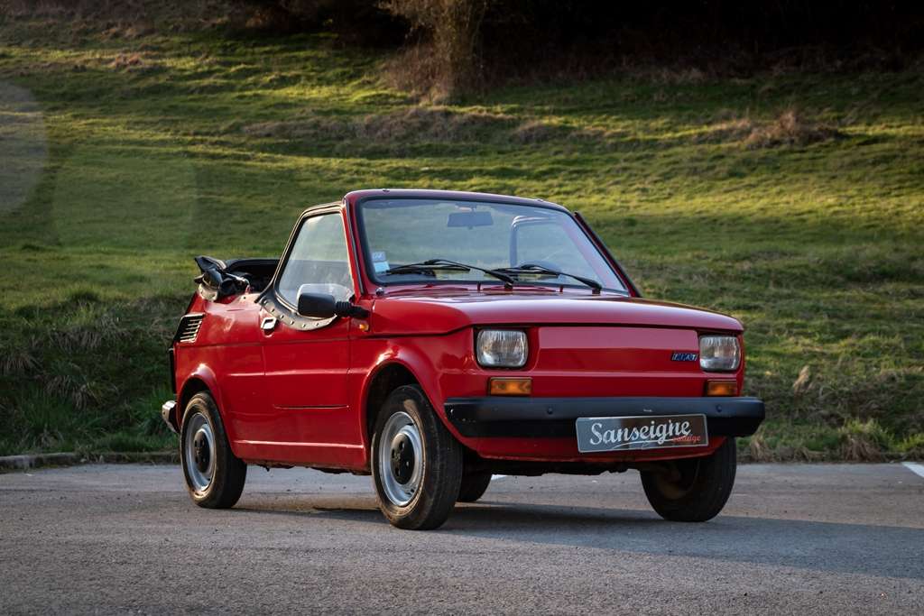 Fiat 126 cabriolet "Pop" 1982