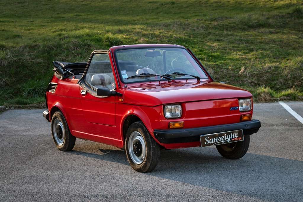 Fiat 126 cabriolet "Pop" 1982