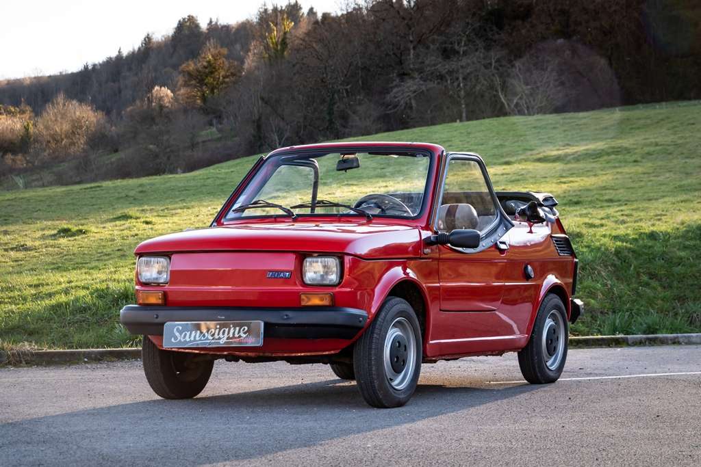 Fiat 126 cabriolet "Pop" 1982