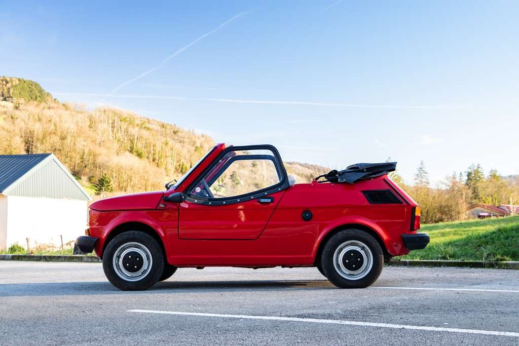 Fiat 126 cabriolet "Pop" 1982