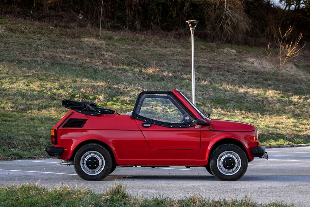 Fiat 126 cabriolet "Pop" 1982