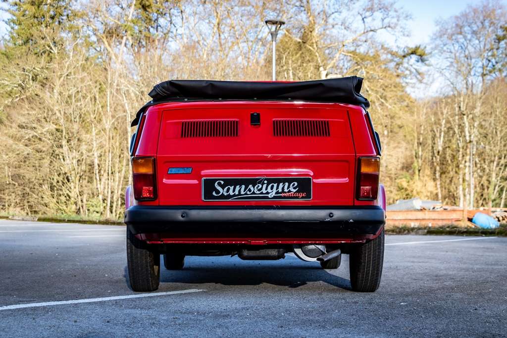 Fiat 126 cabriolet "Pop" 1982