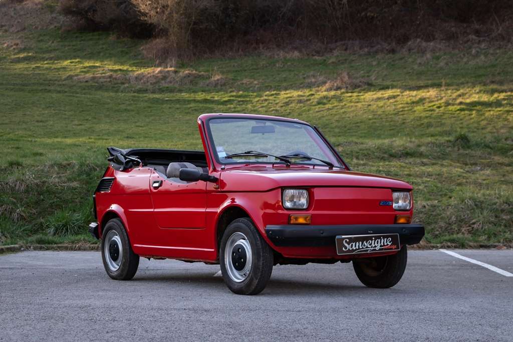 Fiat 126 cabriolet "Pop" 1982