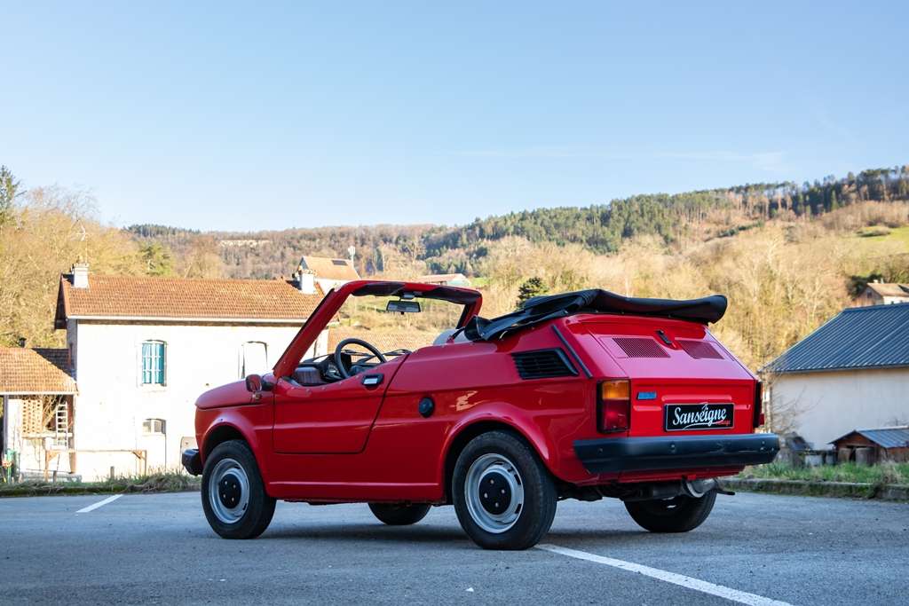 Fiat 126 cabriolet "Pop" 1982