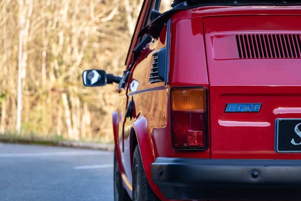 Fiat 126 cabriolet "Pop" 1982