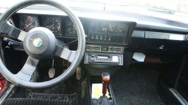 Alfa Romeo GTV production 1984