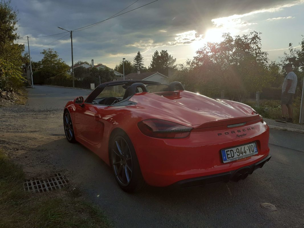Porsche Spyder 2016