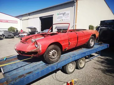 1966 Alfa Romeo duetto coda longa