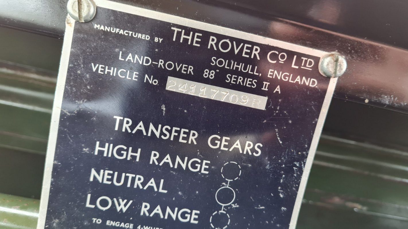Land Rover Series 2a 1965