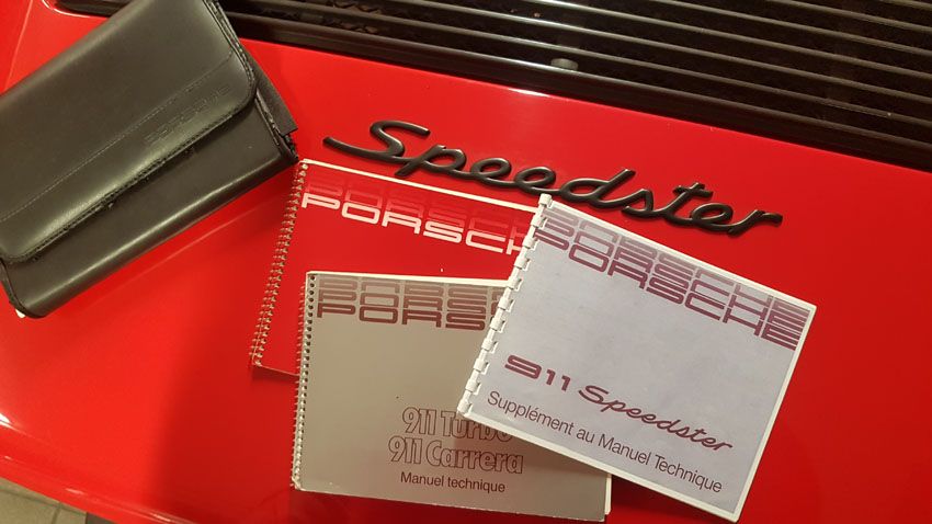 Porsche 911 speedster 1989